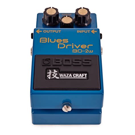 Boss BD 2W Waza Craft Custom Blues Driver Pedal At Gear4music