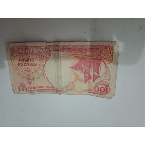 Jual Uang Kuno Rp 100 Seratus Rupiah Tahun 1992 Perahu Pinisi