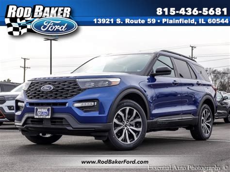 New Ford Explorer St Line D Sport Utility In Plainfield S