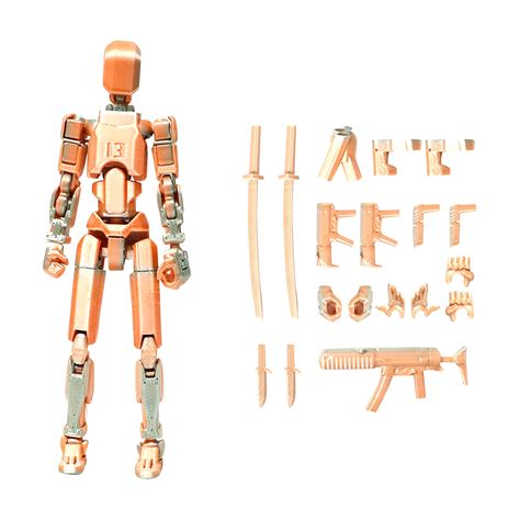 Paaisye 3D Printed Mannequin Toys Multi Jointed Movable Robots