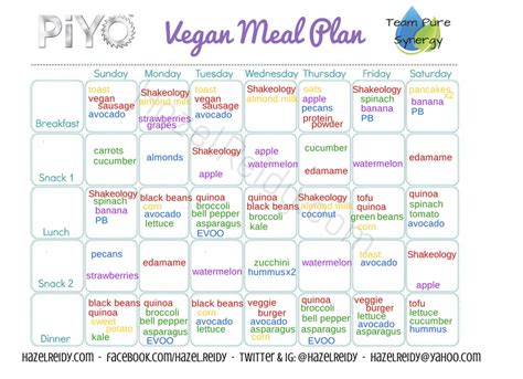 Pin By Liana Elizabeth On The Center For Self Care Vegan 21 Day Fix