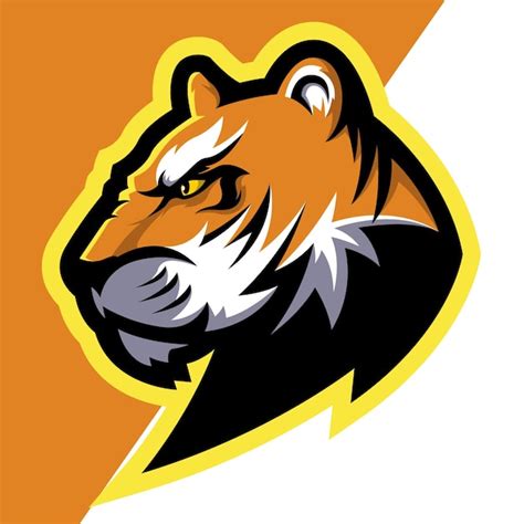 Premium Vector Tiger Mascot Logo