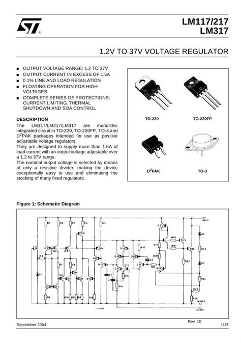 PDF 1 2V TO 37V ADJUSTABLE VOLTAGE REGULATOR LM117 LM217 LM317 Are