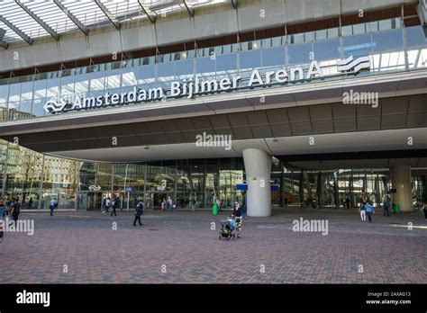 Amsterdam Bijlmer Arena Train Station Stock Photo Alamy