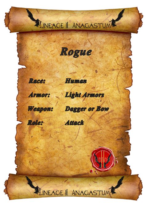 Rogue Lineage Ii Anagastum