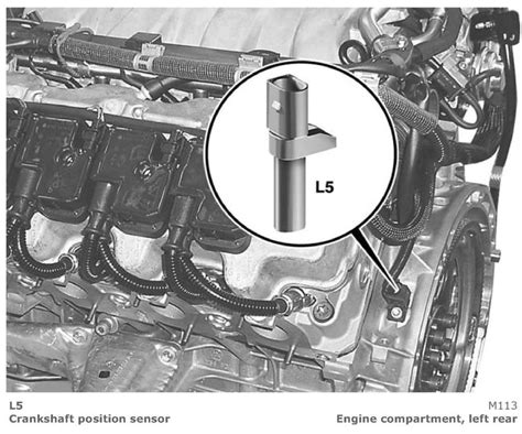 Crankshaft Sensor Mercedes C240