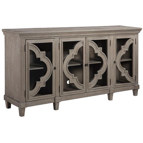 Signature Design By Ashley Fossil Ridge Transitional Accent Cabinet