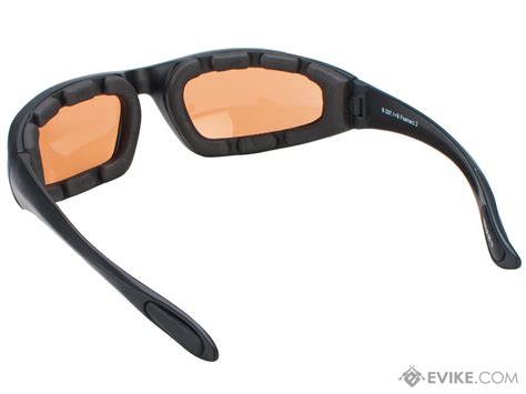 Bobster Foamerz Ii Shooting Sunglasses Color Black Amber Tactical Gear Apparel Eye