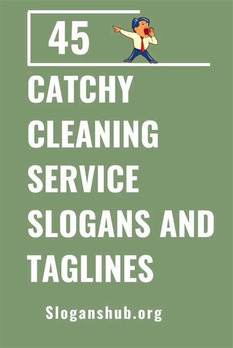 Catchy Cleaning Service Slogans And Taglines