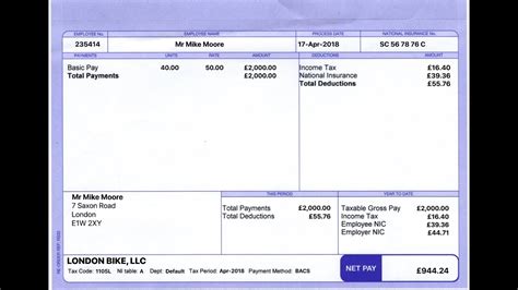 How To Make Uk Paystub Maker Payslip Paycheck For Free Youtube