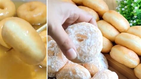 RESEP DONAT SIMPEL MUDAH MURAH TANPA TELUR TANPA SUSU TANPA MIXER