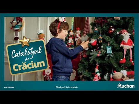 Catalogul Ofertelor De Craciun La Auchan Pana Pe Dec Youtube