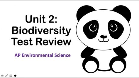 Unit 2 Apes Biodiversity Review Ap Environmental Science Youtube