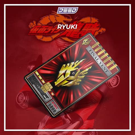 Kamen Rider Ryuki Atm Bank Debit Credit Card Touch N Go Sticker