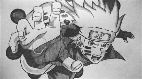 How To Draw Naruto Six Paths Sage Mode Step By Step Tutorial