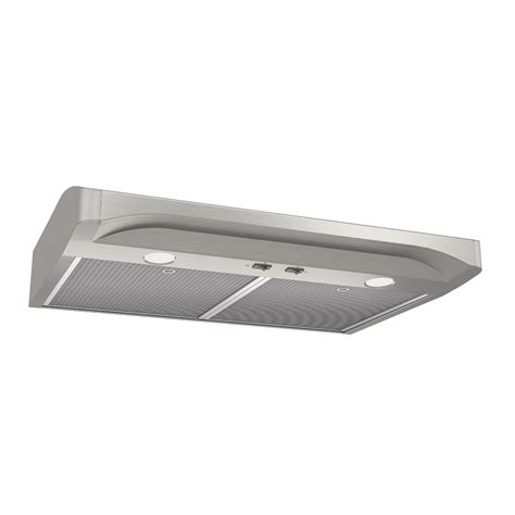 Broan 30 Inch 300 Cfm Under Cabinet Range Vent In Stainless Alt130