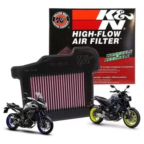 Filtro Ar K N Yamaha Mt 09 Mt09 Tracer Gt 2020 2021 2022