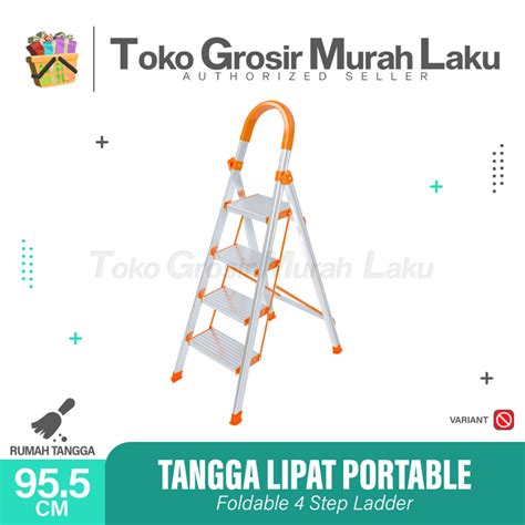 Jual Tangga Lipat Portable Tangga Alumunium Tangga Besi Kokoh