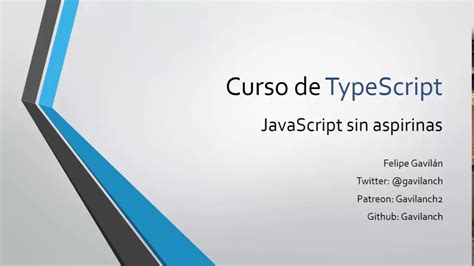 Introducción A Typescript Programando En Typescript Youtube