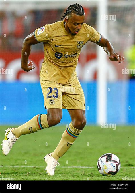 Jules Kounde Of Fc Barcelona During The La Liga Match Between Sevilla