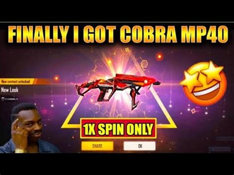 How To Cobra Mp Faded Wheel Free Fire New Event Today Cobra Mp