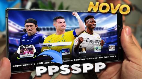 Efootball Pes Para I Ppsspp Super Leve Celular Android Atualizado