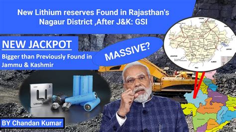 Lithium Jackpot In Rajasthan Is Bigger Than Kashmir S Lithium Discovery