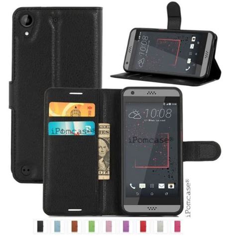 Coque étui housse portefeuille HTC DESIRE 626 Noir Cdiscount Téléphonie