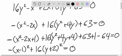 Solved Sketching A Hyperbola Find The Center Vertices Foci And The