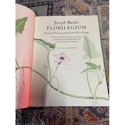 Joseph Banks Florilegium Botanical Treasures From Cook S First Voyage