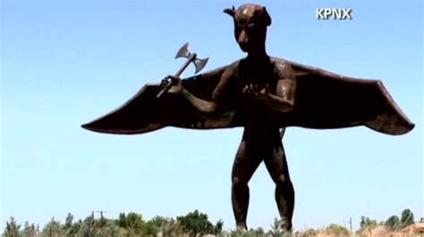 Giant Nude Gargoyle Upsets Town CNN Video