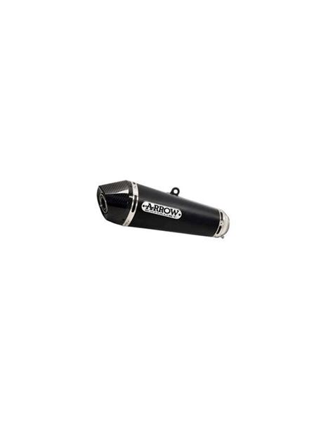 ESCAPE ARROW X KONE HOMOLOGADO EN ACERO INOX NEGRO PARA SUZUKI GSX S