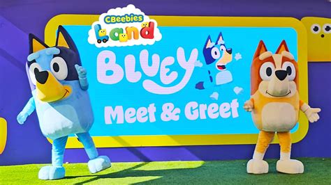 NEW Bluey And Bingo At CBeebies Land 2024 At Alton Towers March 2024