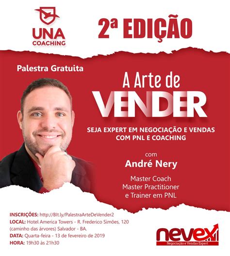 Palestra Gratuita A Arte de Vender 2ª Edição Sympla