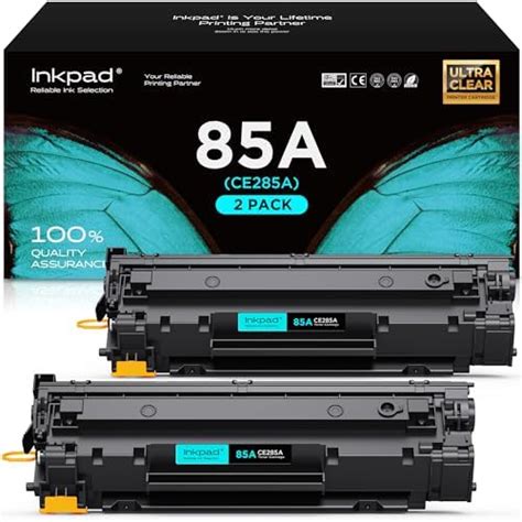 2 Inkfirst Compatible Toner Cartridges Replacement For Hp Ce285a 85a