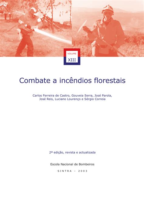 Pdf Combate A Incêndios Florestais