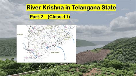 Telangana Geography Krishna River Part Tributaries River Projects