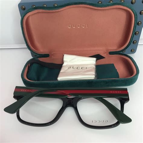 Gucci Accessories New Gucci Gg958o 004 Eyeglasses Black Rectangle Unisex Poshmark