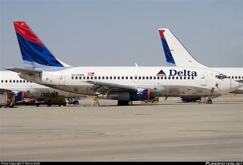 N Wa Delta Air Lines Boeing Adv Photo By Marco Dotti Id