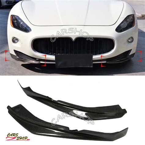 Carbon Fiber Rear Bumper Diffuser For Maserati 08 17 Gran Turismo