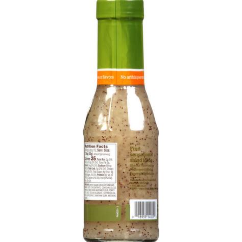 Panera Poppyseed Dressing Nutrition Facts Rhea Rand