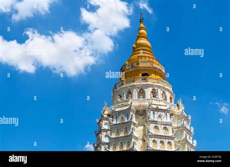 Top Of The Ten Thousand Buddhas Pagoda At Kek Lok Si Temple A Buddhist