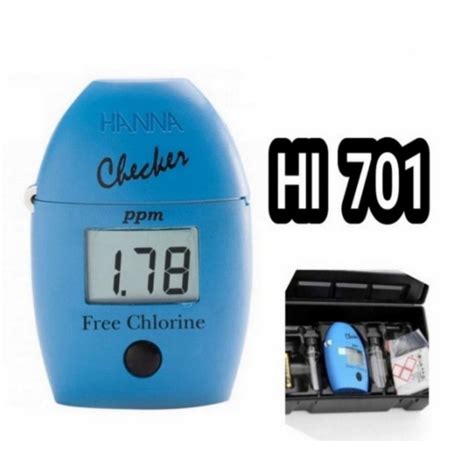 Jual Hanna Instruments HI 701 Free Chlorine Colorimeter Checker HC