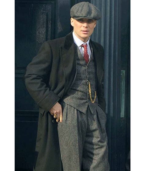 Thomas Shelby Coat Peaky Blinders Cillian Murphy Trench Coat