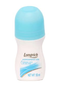 Longrich Antiperspirant Anti Transpirant Dew Roll On 50ml Para