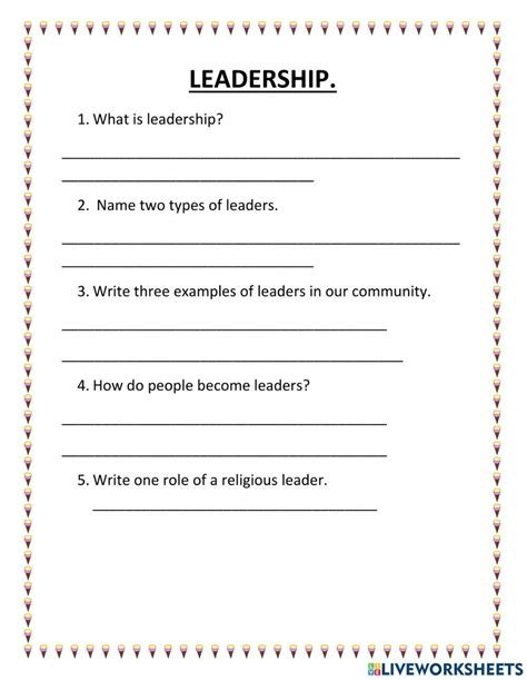 Tools For Student Leaders The HopeFULL Institute Worksheets Library