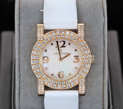 21 800 Lady Carl F Bucherer Pathos Diva 18K Yellow Gold Diamond Watch