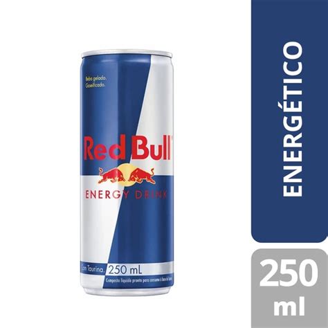 Energético Red Bull Original Lata 250ml Distribuidora São Miguel