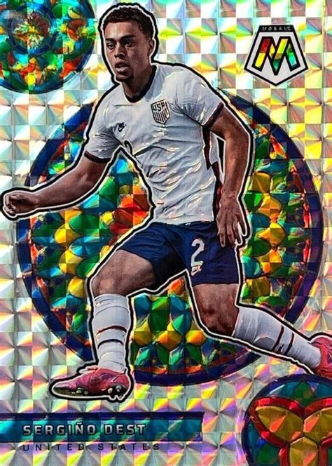 Sergino Dest 2021 Mosaic Road To Fifa World Cup 18 Stained Glass Ssp