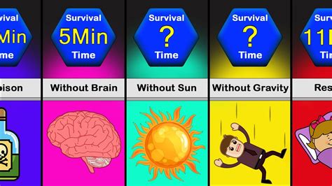 Comparison How Long Would You Survive Reigarw Comparisons